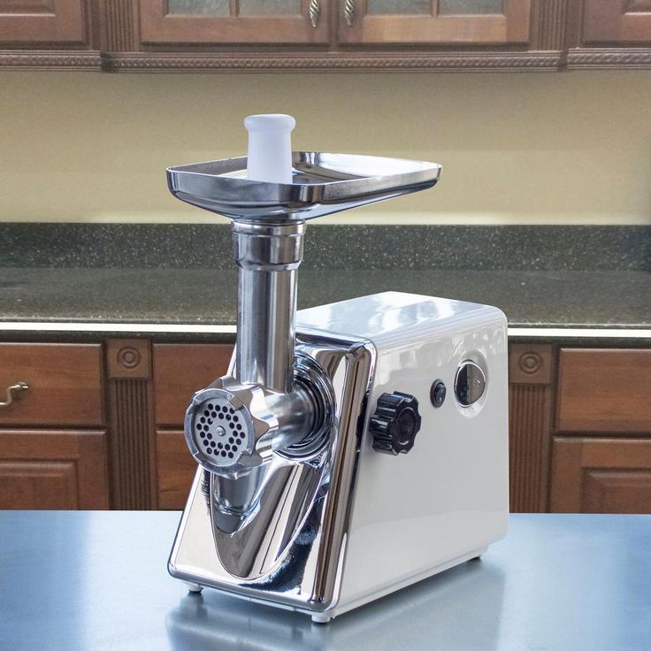 Sportsman Series 250 W Steel Electric Meat Grinder with Sausage Stuffing Tubes