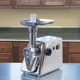 Sportsman Series 250 W Steel Electric Meat Grinder with Sausage Stuffing Tubes