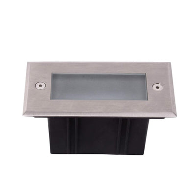 2-Watt Stainless Steel Outdoor Integrated LED 3000K In-Ground Landscape Path Light