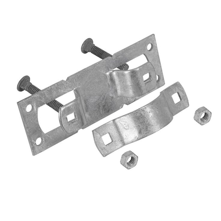 Everbilt 2-3/8 in. Chain Link Fence Post Adapter Bracket