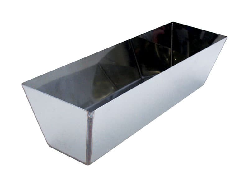 Marshalltown Stainless Steel Mud Pan, 3.37 in. Height