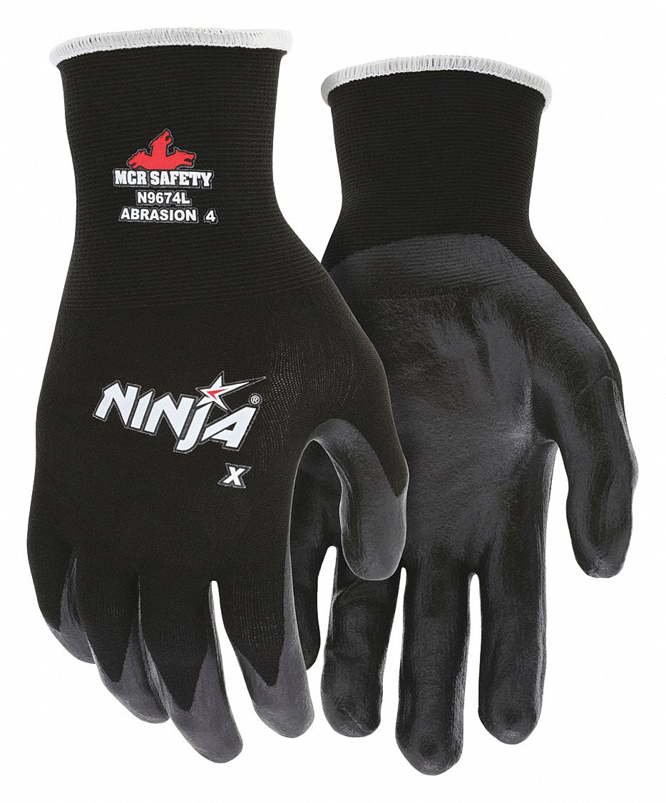 MCR SAFETY Ninja X Coated Gloves XL - Grip & Comfort