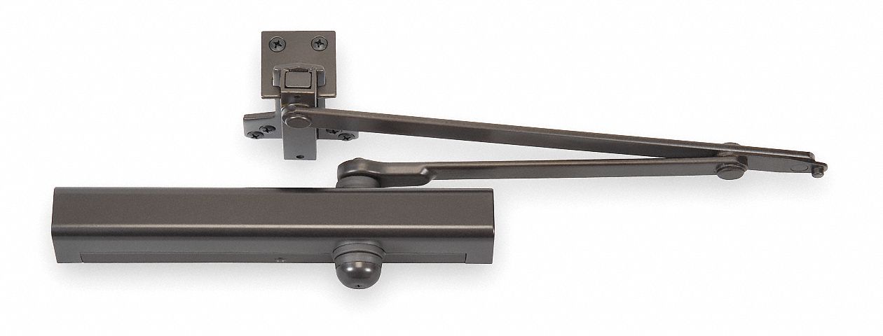 Norton Door Controls Heavy Duty Top Frame Door Closer in Bronze