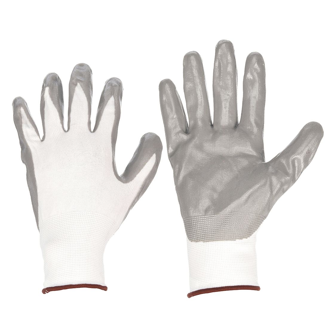 CONDOR Nitrile Coated Knit Gloves S (7) - High Abrasion Resistance