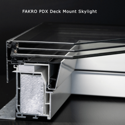 PDX G53 Fixed Deck-Mounted Triple Glazed Thermo Skylight - All Sizes image 3