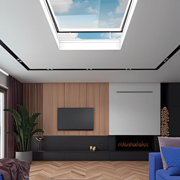 PDS G53 Deck-Mounted Triple Glazed Solar Venting Thermo Skylight - All Sizes image 2