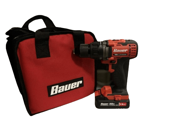 BAUER 20V Cordless 1/2 in. Drill/Driver Kit - Super Arbor
