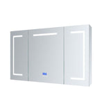 Lesina 48 in. W. x 36 in. H. Recessed or Surface-Mount LED Medicine Cabinet with Defogger