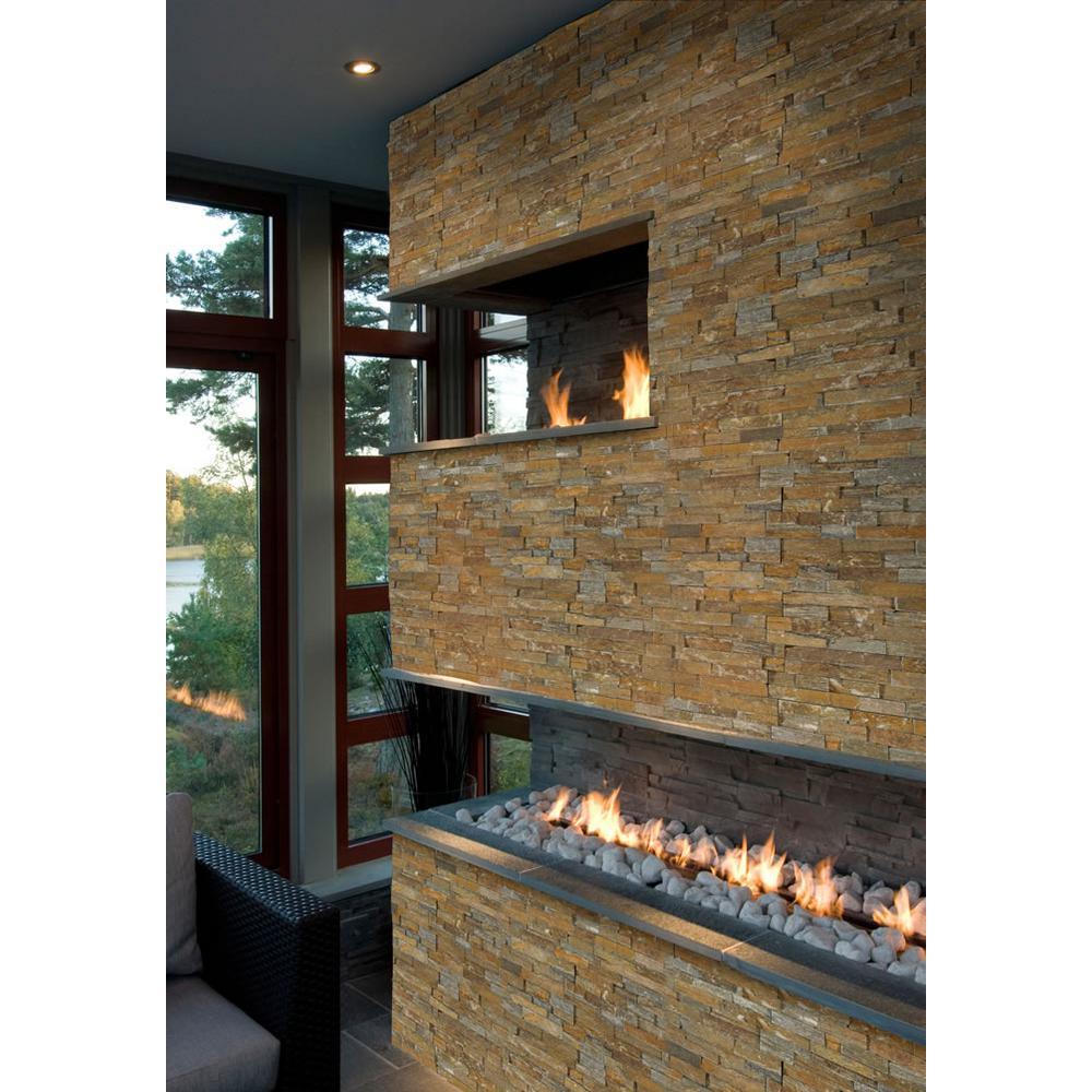 Canyon Creek Ledger Panel 6 in. x 24 in. Natural Quartzite Wall Tile (10 cases / 40 sq. ft. / pallet) - Super Arbor