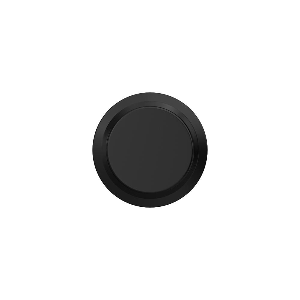 Custom Bowery Matte Black Kinsler Trim Dummy  Door Knob (2-pack) - Super Arbor