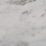 61 in. W Marble Vanity Top in Carrara with Single White Bowl and 8 in. Faucet Spread - Super Arbor