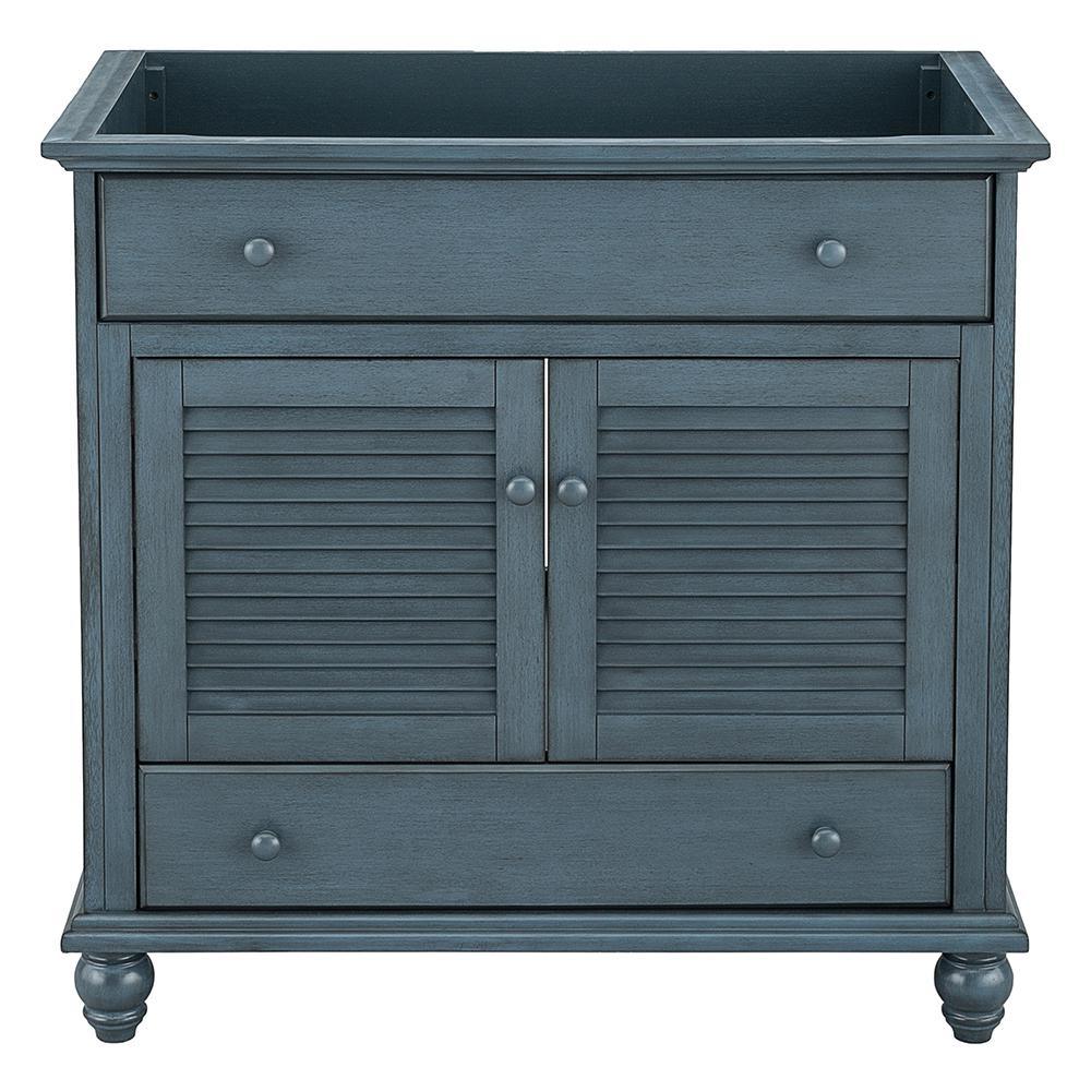 Cottage 48 in. W Bath Vanity Cabinet Only in Antique White - Super Arbor