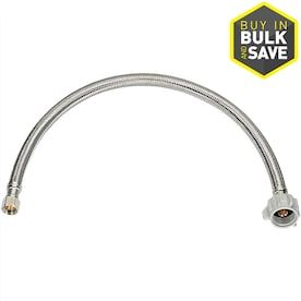Homewerks Worldwide 3/8-in Compression 20-in Braided Stainless Steel Toilet Supply Line