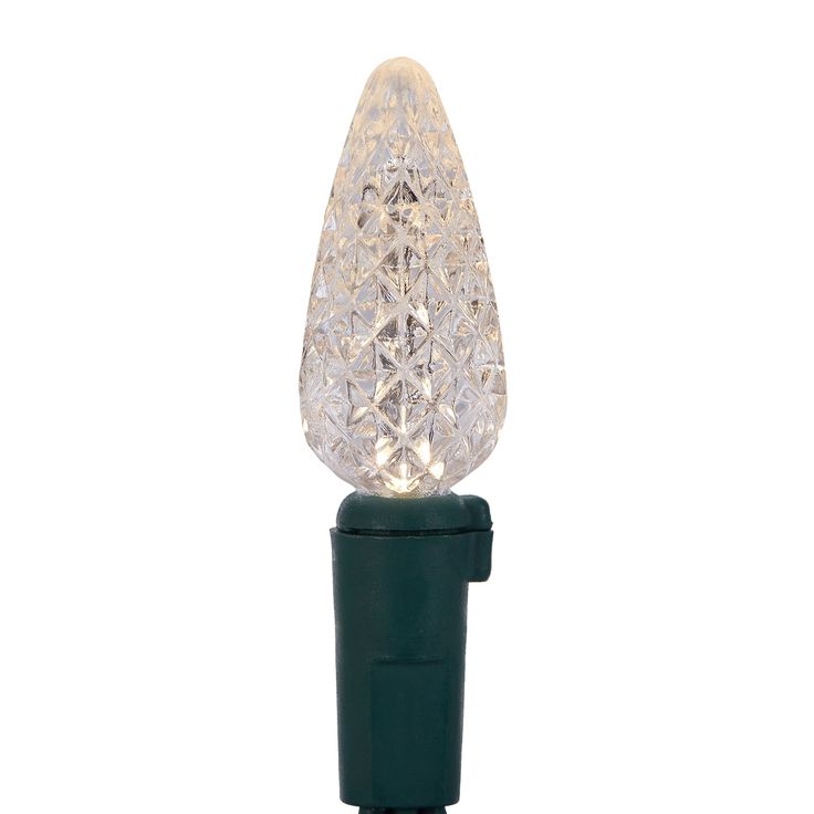 GE StayBright 100-Count 24.7-ft Sparkling Warm White LED Plug-In Christmas String Lights