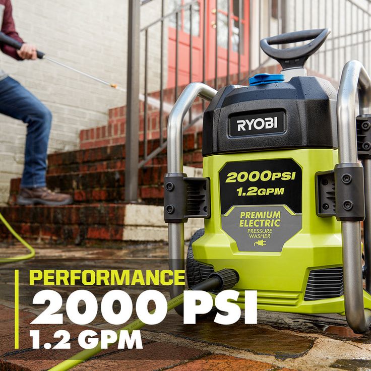 RYOBI Reconditioned 2,000 PSI 1.2 GPM Electric Pressure Washer