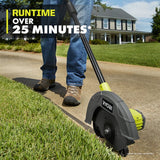 RYOBI ONE+ 9 in. 18-Volt Lithium-Ion Cordless Edger - 1.3 Ah Battery and Charger Included