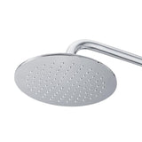 1-spray 8 in. Dual Shower Head and Handheld Shower Head with Waterfall in Chrome