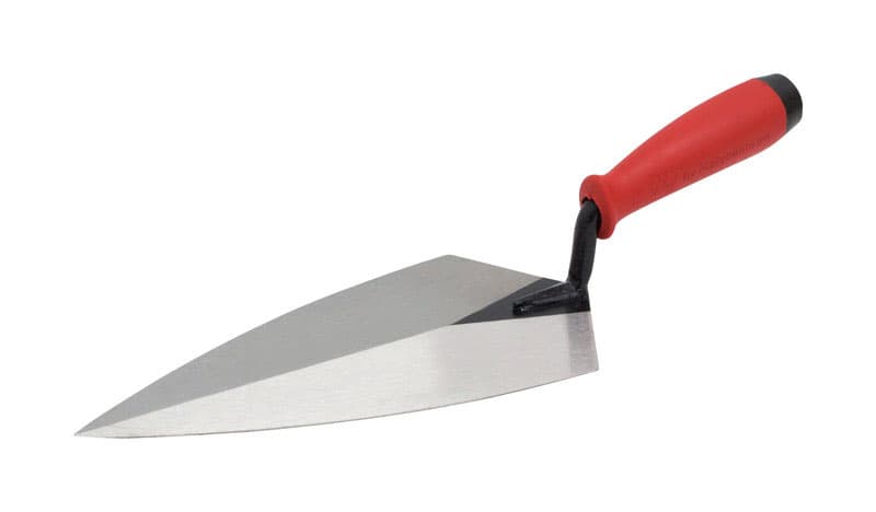 Marshalltown 5-1/2 in. W x 11 in. L Steel London Brick Trowel