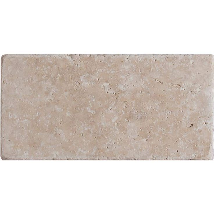 MSI Bologna Chiaro 3 in. x 6 in. Textured Travertine Floor and Wall Tile (1 sq. ft. / case)
