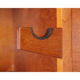 1 Gun Horizontal Key Locking Display Cabinet in Brown