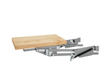 Rev-A-Shelf 13.25-in W x 1.38-in H 1-Tier Pull Out Metal Soft Close Lift Shelf