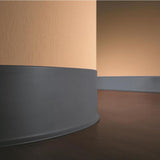 Flexco 4-in x 4-in Thermoplastic Rubber Floor Base