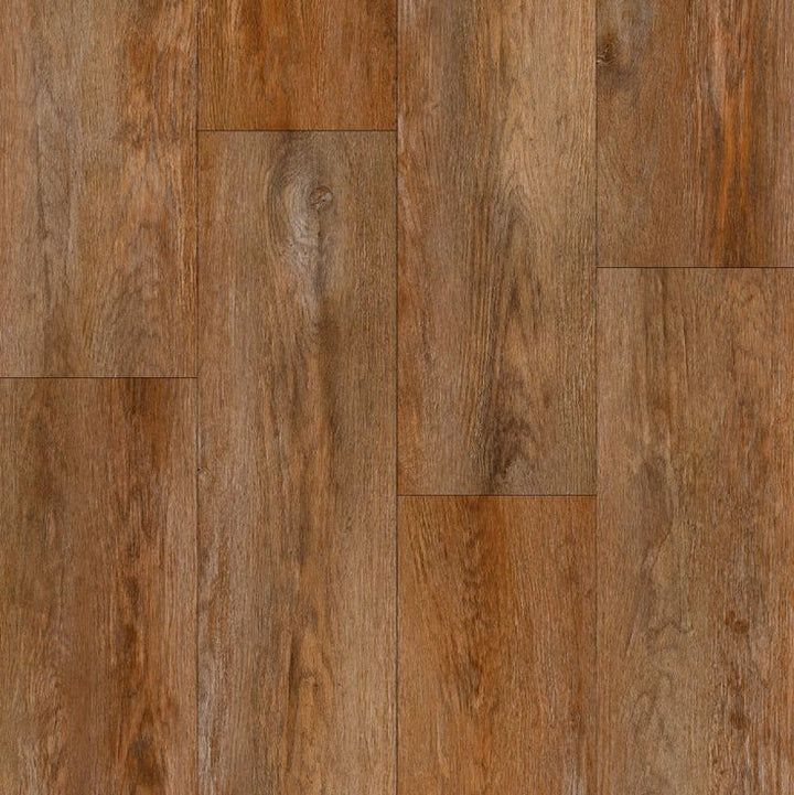 Alamo Oak Rigid Core Luxury Vinyl Plank - Foam Back