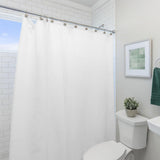 PEVA 72 in. x 72 in. Clear Shower Curtain Liner - Super Arbor