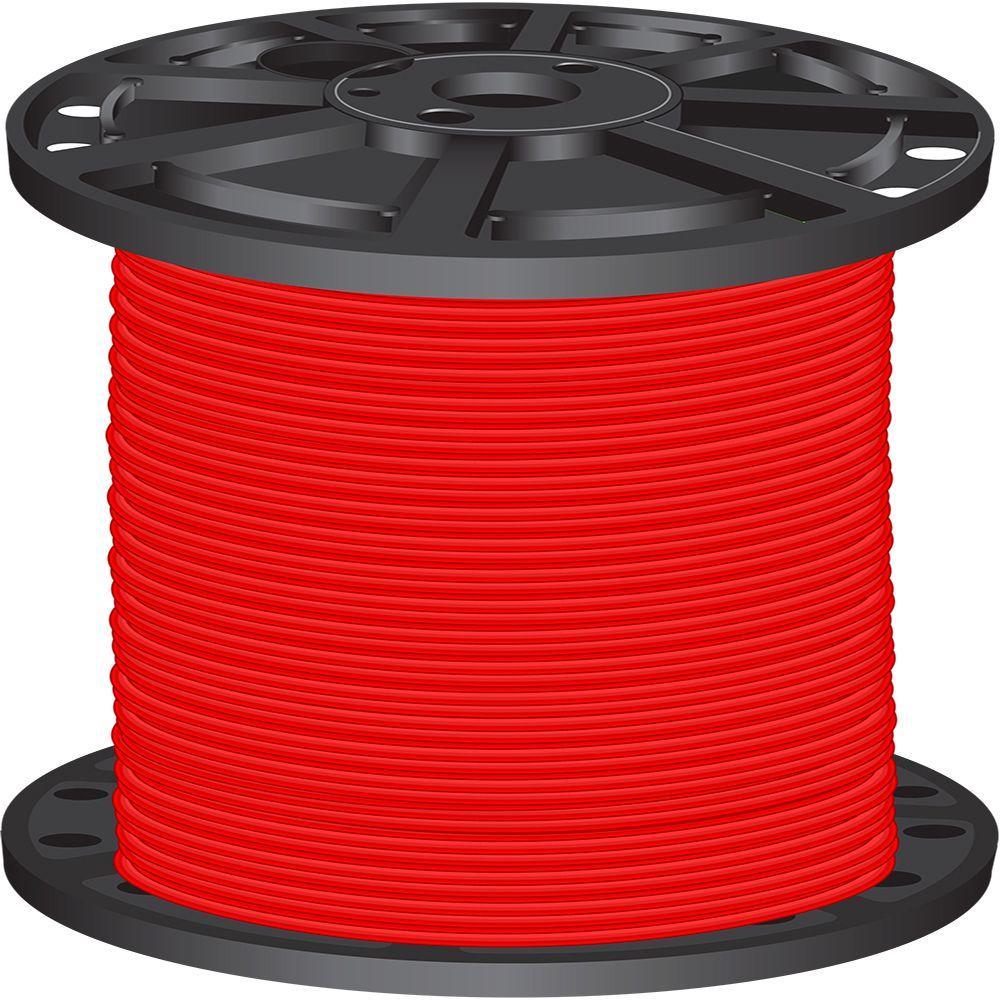 500 ft. 6 Black Stranded CU SIMpull THHN Wire - Super Arbor