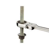 6-Piece Extra Long Flex-Head Ratchet Box End Wrench Set (8-19 mm) - Super Arbor