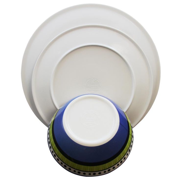 Almira 12-Piece Casual Multicolor Melamine Outdoor Dinnerware Set (Service for 4)
