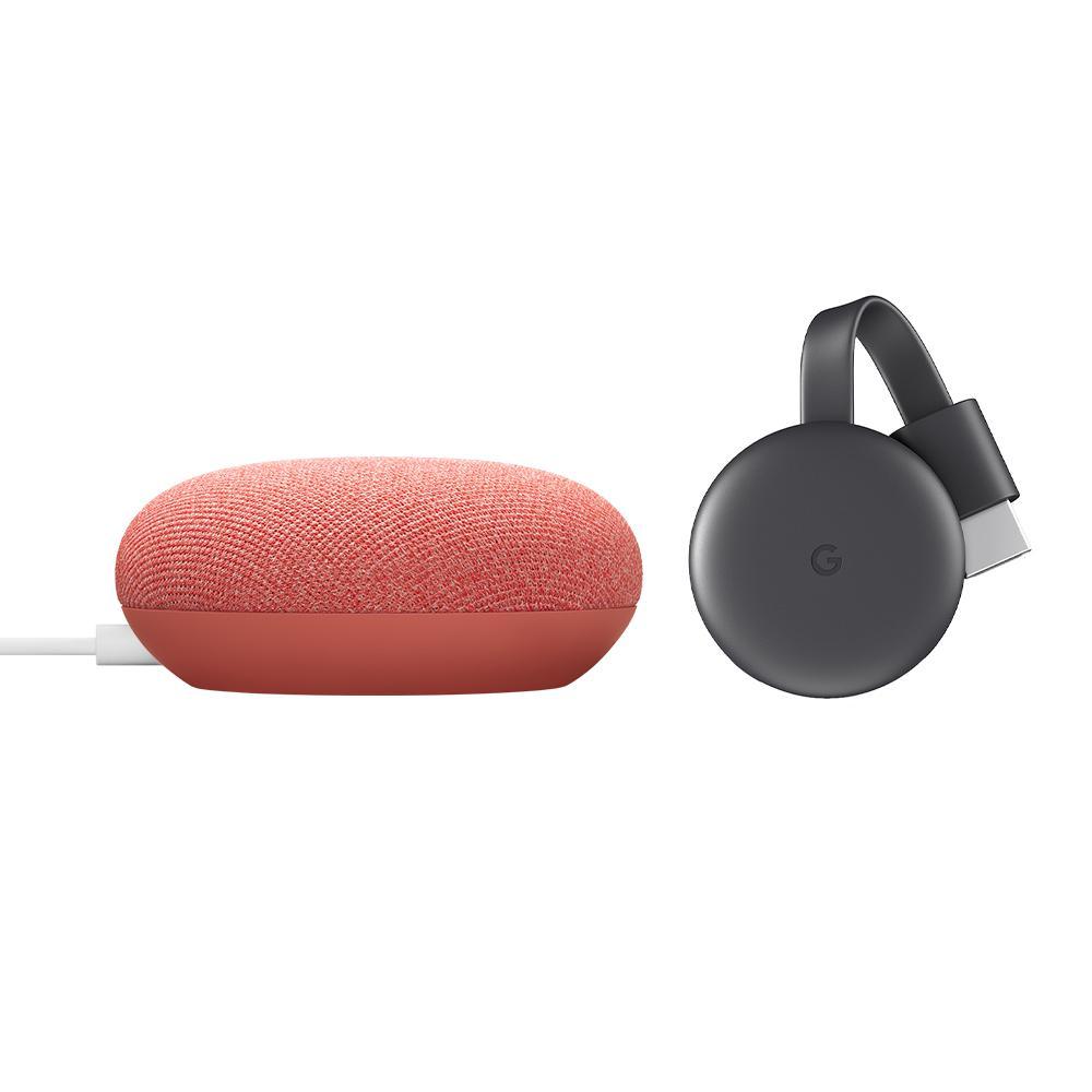 Nest Mini (2nd Gen) Charcoal and Chromecast - Super Arbor