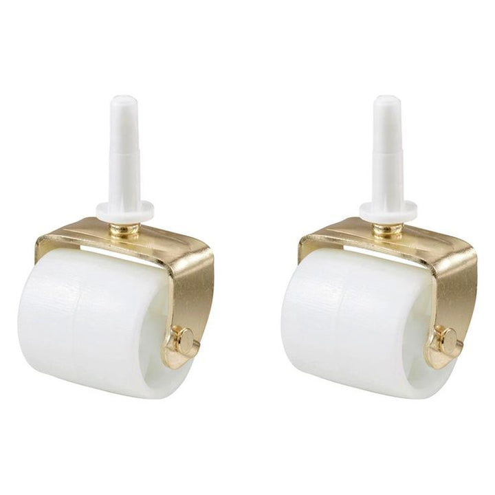 2-1/8 in. Plastic Bed Frame Casters with Sockets (2 per Pack)
