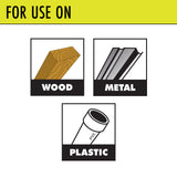 RYOBI Titanium Drill Bit Kit (22-Piece) – 1/4" Hex Shank, 135° Split Point