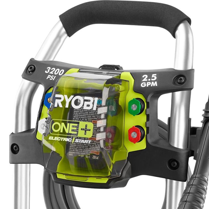 RYOBI 3,200 PSI 2.5 GPM ONE+ 18-Volt Electric Start Gas Pressure Washer with 15 in. Surface Cleaner