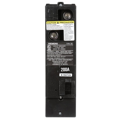 200 Amp Double-Pole 10kA Type QS Multi-Family Main Breaker - Super Arbor