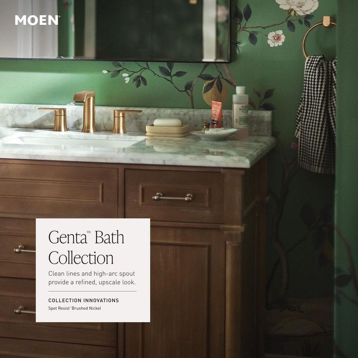 Genta Single Hole Single-Handle Bathroom Faucet in Chrome