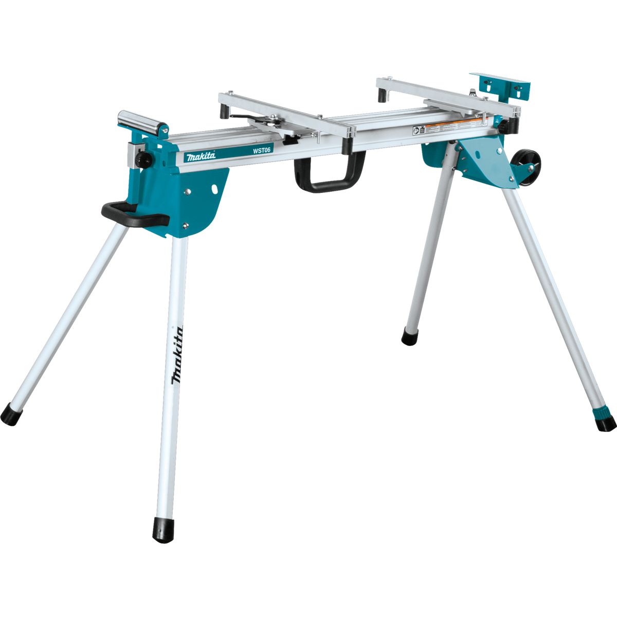 Makita WST06 Compact Folding Miter Saw Stand, Aluminum, 100-1/2 in. Extensions, 500 lb Capacity