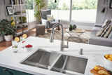 Springvale Single-Handle Pull-Down Sprayer Kitchen Faucet with Reflex and Power Boost in Matte Black