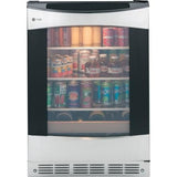 GE Profile 150-Can Capacity (5.3-cu ft) Residential Stainless Steel Freestanding Beverage Center