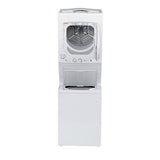 GE Gas Stacked Laundry Center with 2.3-cu ft Washer and 4.4-cu ft Dryer, Model GUD24GSSMWW