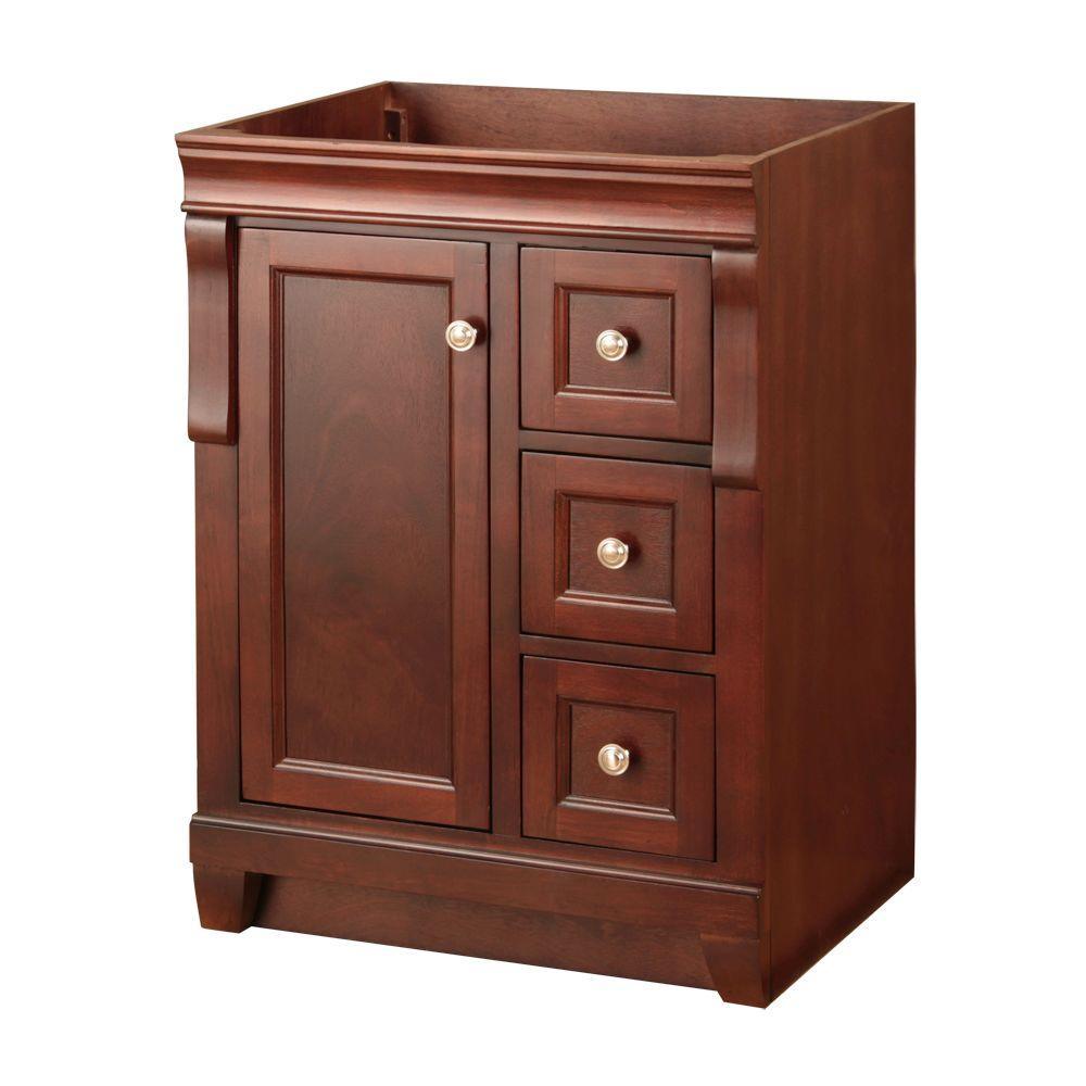 Naples 24 in. W x 21.63 in. D Bath Vanity Cabinet Only in Warm Cinnamon - Super Arbor