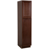 Benton Assembled 18x84x24 in. Pantry Cabinet with Adjustable Shelves in Amber - Super Arbor