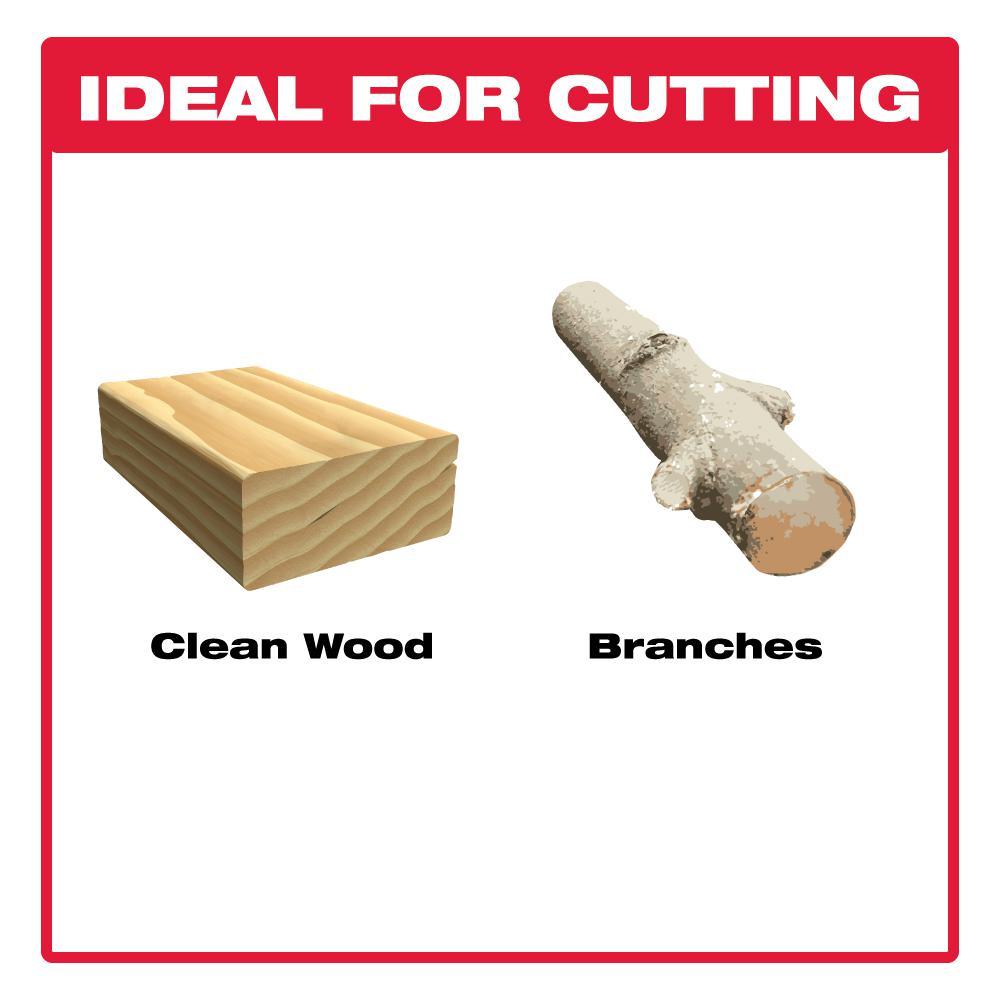 9 in. Carbide Pruning and Clean Wood Cutting Reciprocating Saw Blade (2-Pack) - Super Arbor