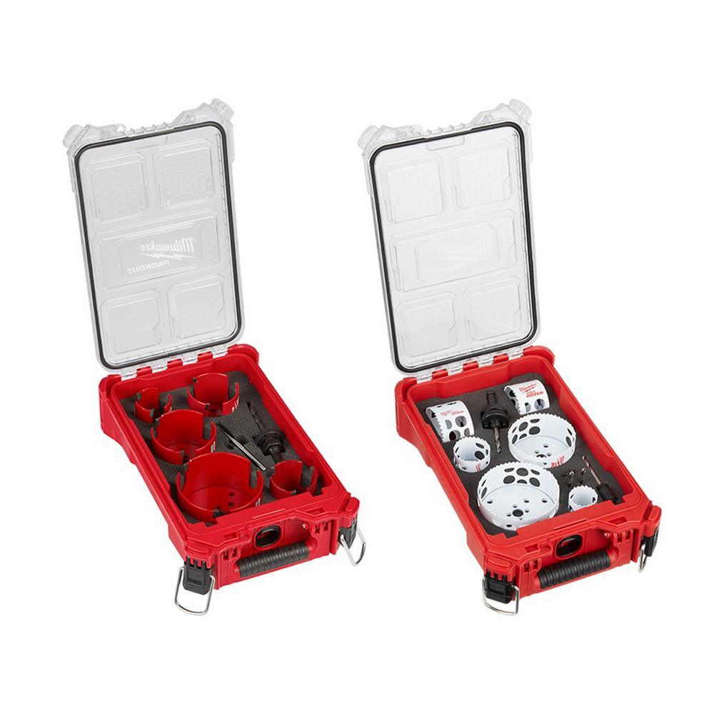 BIG HAWG Carbide Hole Saw Kit (10-Piece) - Super Arbor
