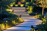 Hampton Bay Millennium Black Adjustable LED Landscape Flood Light