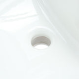 Memoirs Stately Drop-In Vitreous China Bathroom Sink in White with Overflow Drain - Super Arbor