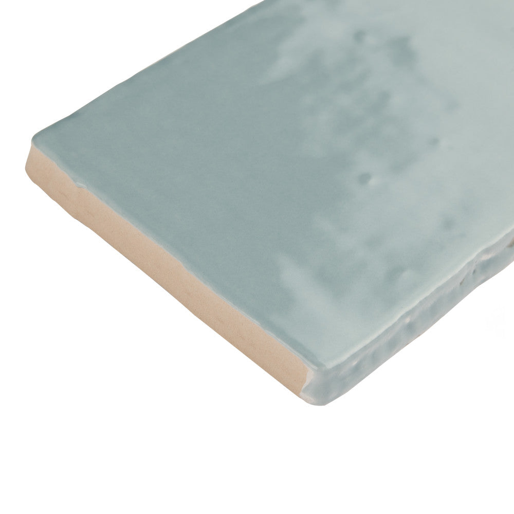 Merola Tile Chester Acqua 3 in. x 6 in. Ceramic Wall Subway Tile (6.02 sq. ft. / Case)