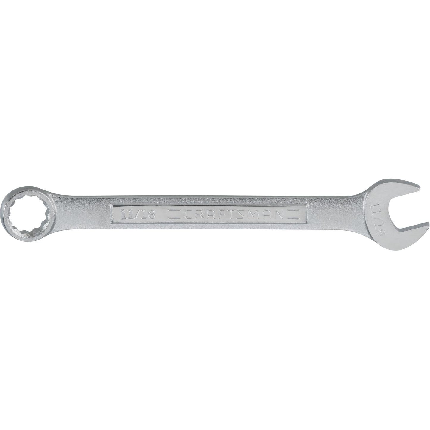 Craftsman 11/16 in. SAE Combination Wrench - 12 Point, 8.78 in. Length