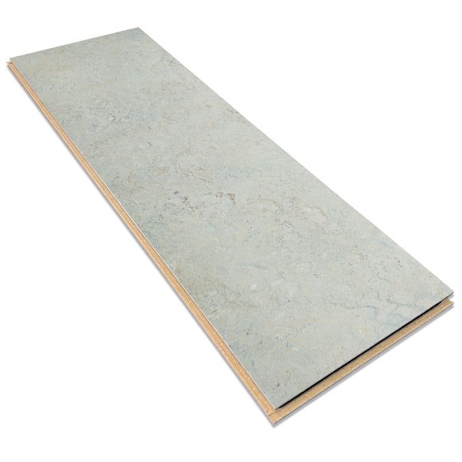 Forbo Flooring Systems Marmoleum Cinch Loc Seal Seashell 10-mm T x 12-in W x 36-in L Waterproof Tile Look Laminate Flooring (20.34-sq ft / Carton)